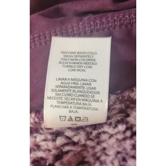 Time & True Fluffy Purple Jacket - Size L - Picture 9 of 9